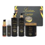طقم ليلين عناية بالشعر LEALEEN CAVIAR SET 5 PCS