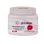 صنفرة وجه جلوبال بالورد GLOBAL STAR SCRUB 500ML