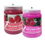 جل مقشر اكتيفACTIVE FOOT&BODY SCRUB STRAWBER 1KG