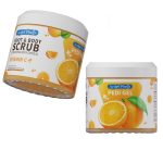 جل مقشر اكتيفACTIVE FOOT&BODY SCRUB ORANGE 600G