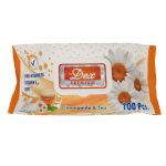 محارم معطرة ديكس DEX PREMIUM CHAMOMILE&TEA 100 PCS