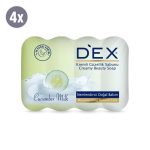 صابون حجر ديكس خيار DEX CUCUMBER MILK SOAP  4PCS